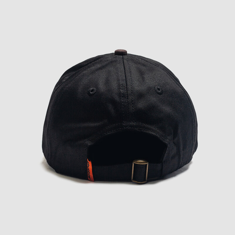Butter Goods Snail 6 Panel Cap Black
