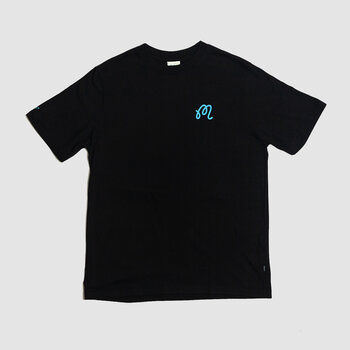 Malbon Golf Bermuda Screaming Hand Tee Black