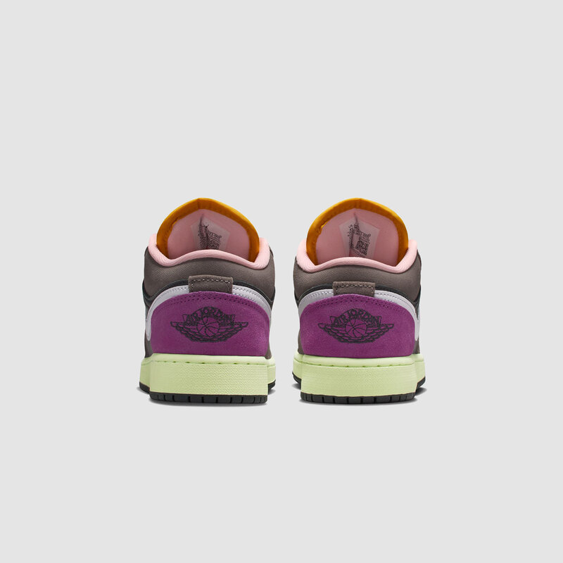 Jordan AJ1 Low SE (GS) Oil Grey/Arctic Punch