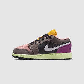 Jordan AJ1 Low SE (GS) Oil Grey/Arctic Punch