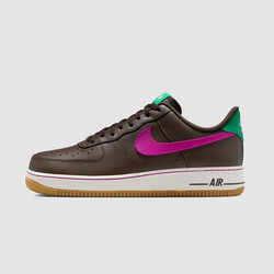 Nike AF1 '07 Baroque Brown/Vivid Purple-Stadium Green