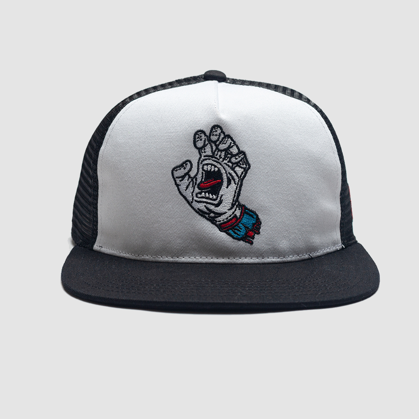 Malbon Golf Santa Cruz Trucker Hat White