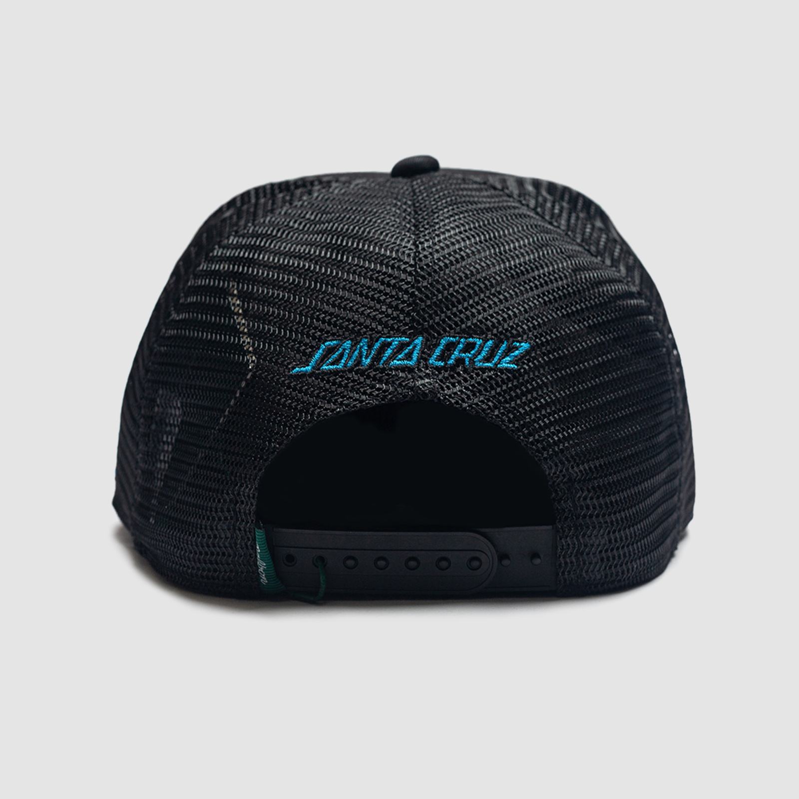 Malbon Golf Santa Cruz Trucker Hat Black