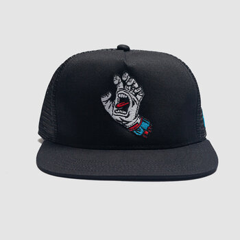 Malbon Golf Santa Cruz Trucker Hat Black
