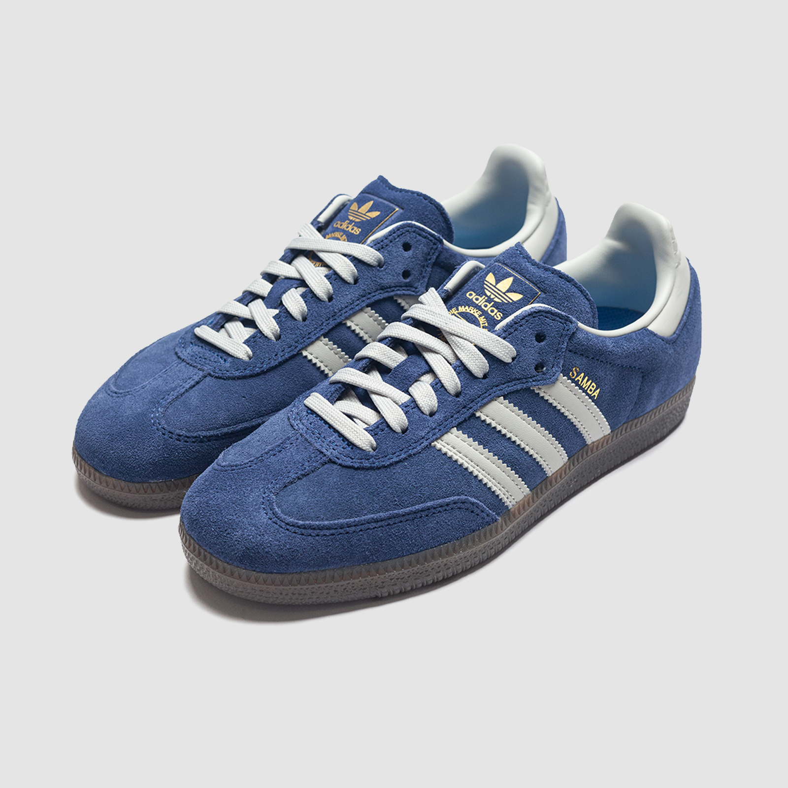 Adidas Samba Adv Dark Blue Grey Gum