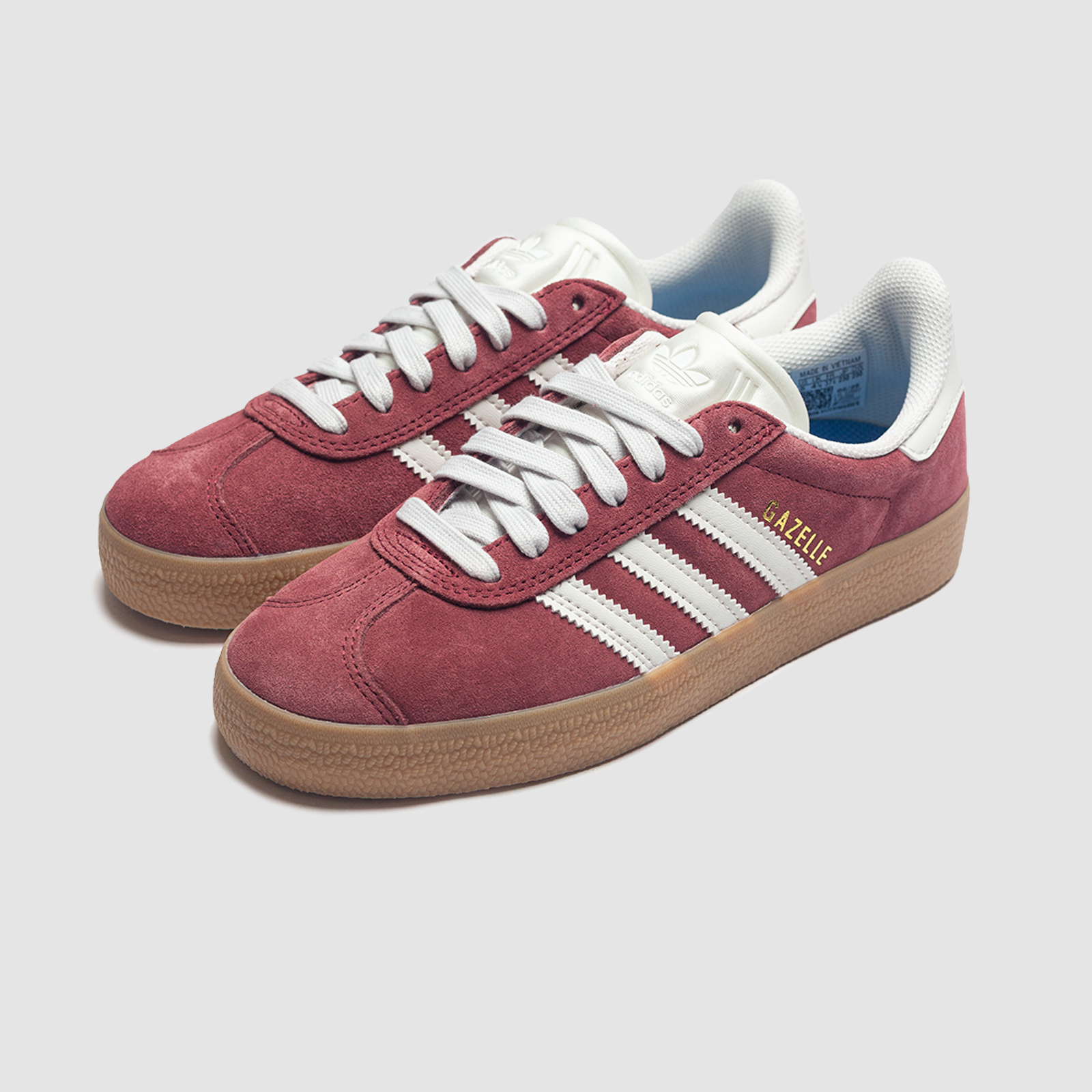 Adidas Gazelle Shadow Red White