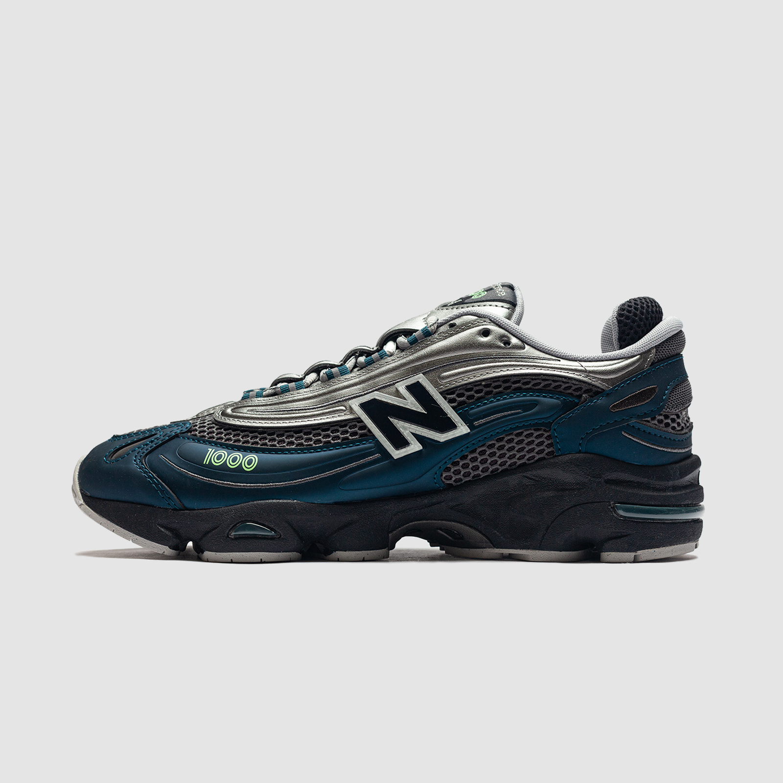 New Balance 1000 Deep Ocean/Dark Silver Metallic Mint