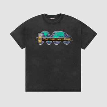 The Hundreds Well Traveled Tee Washed Black