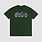 The Hundreds Well Traveled Tee Forest Green