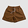 Rukus Wavy "R"Nylon Shorts Brown