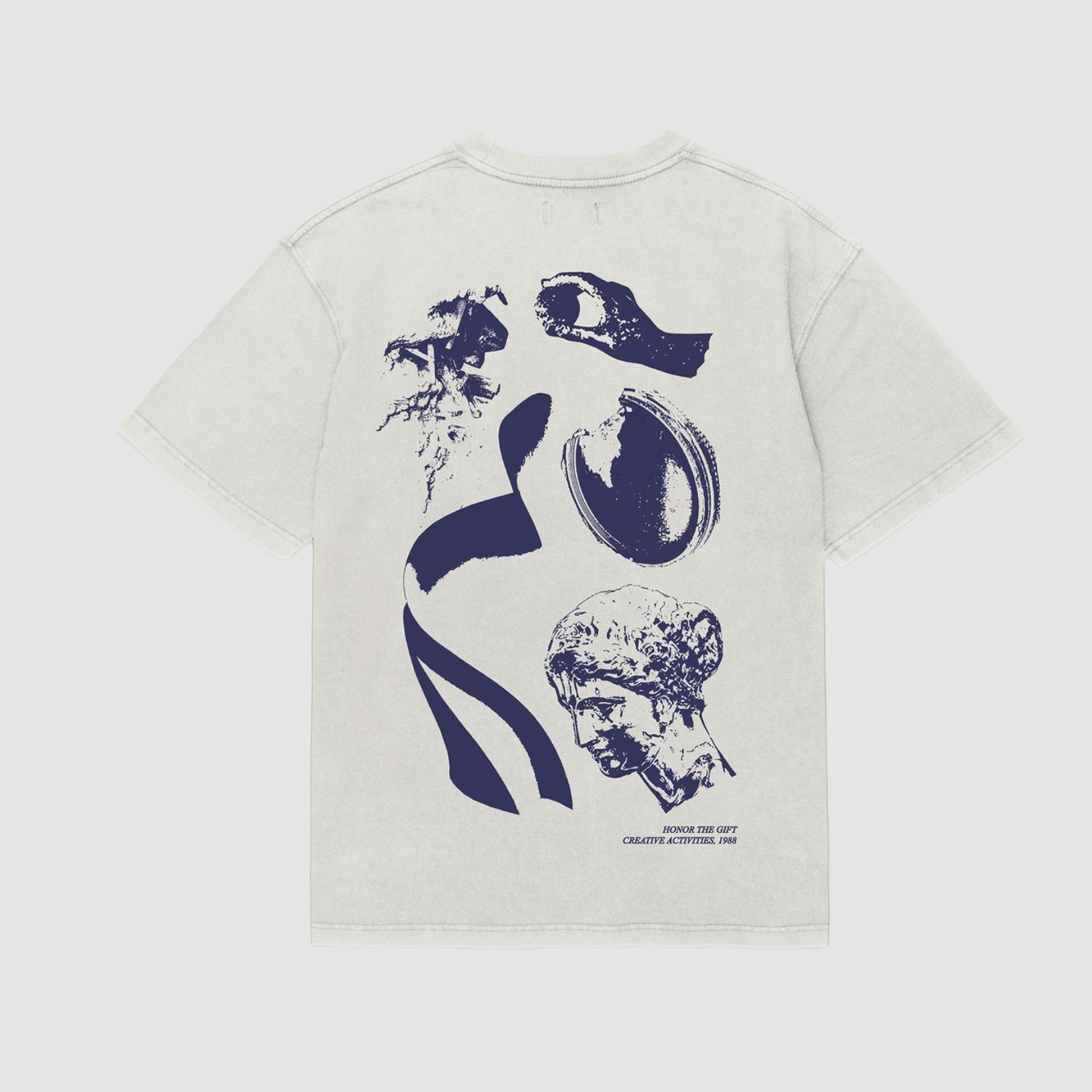 Honor The Gift. Ceramic Studios Tee White