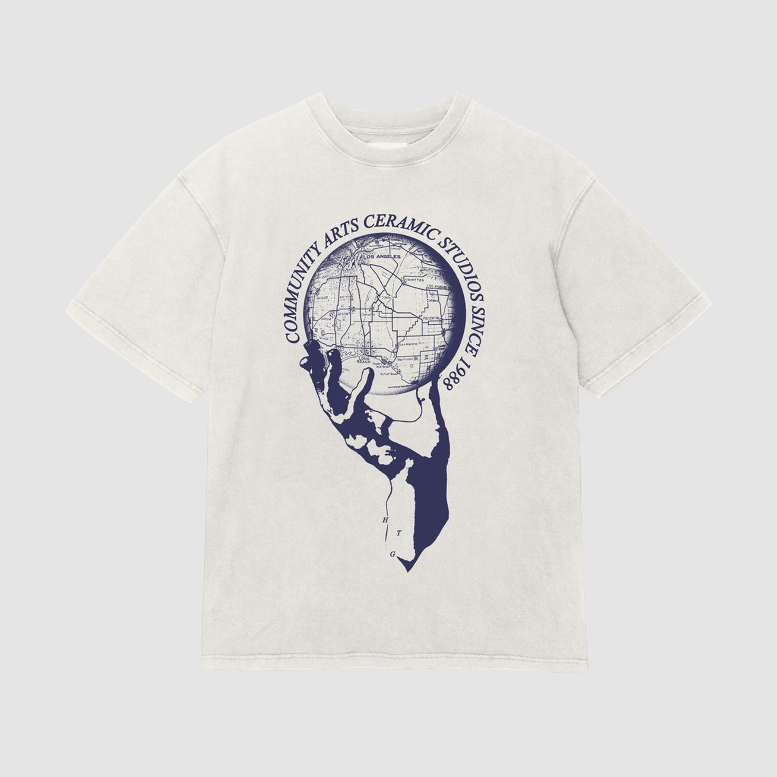 Honor The Gift. Ceramic Studios Tee White