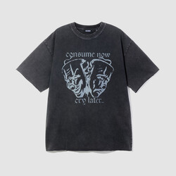 XLarge Cry Later Tee Charcoal