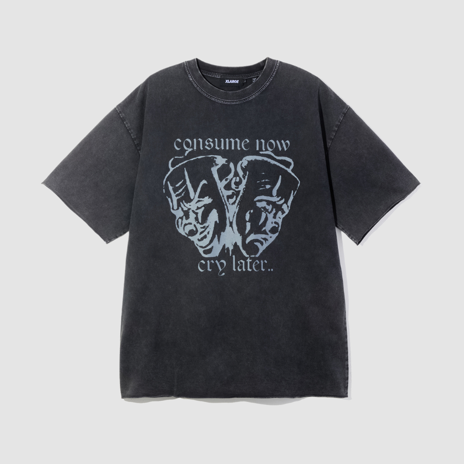 XLarge Cry Later Tee Charcoal