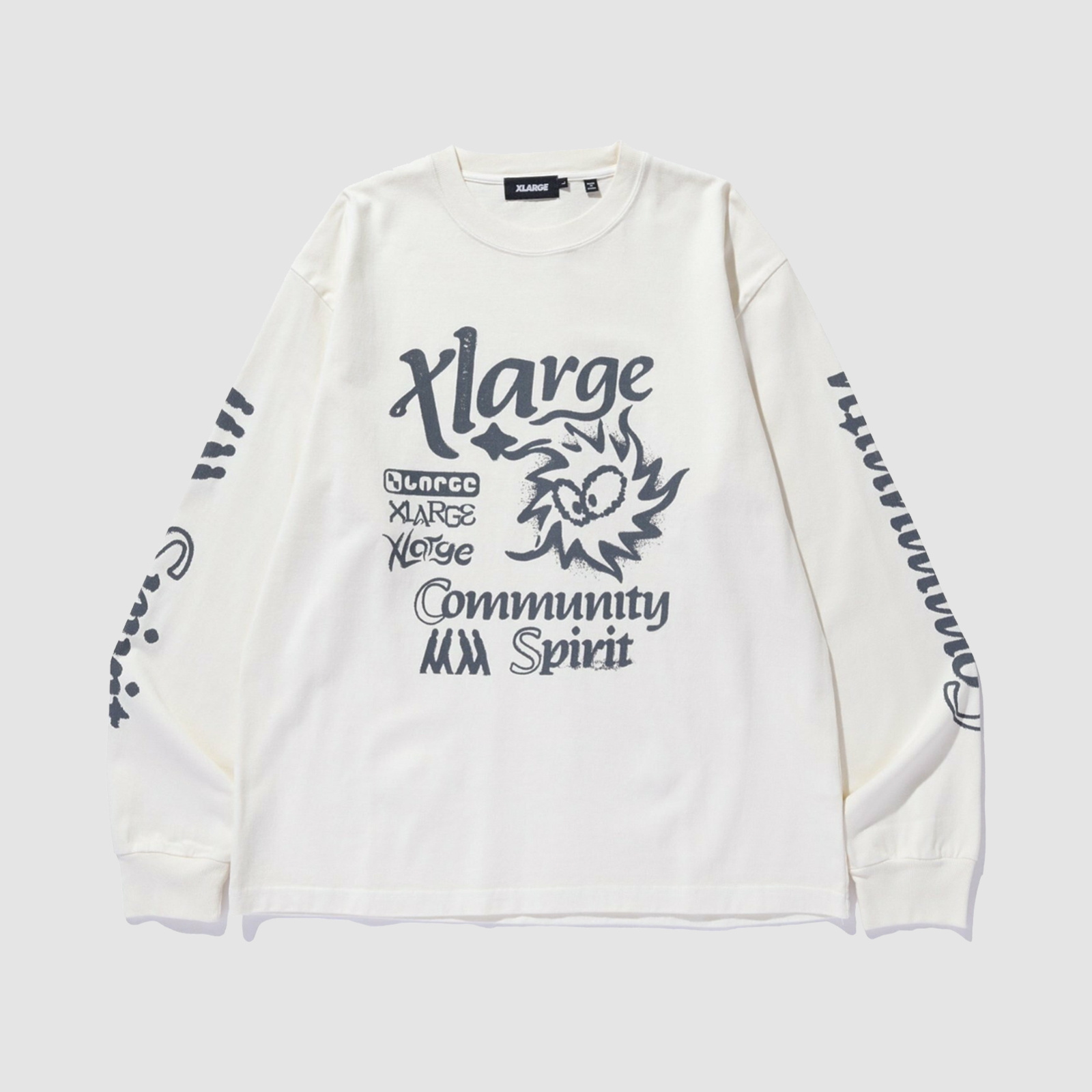 XLarge Community Spirit L/S Tee Off White