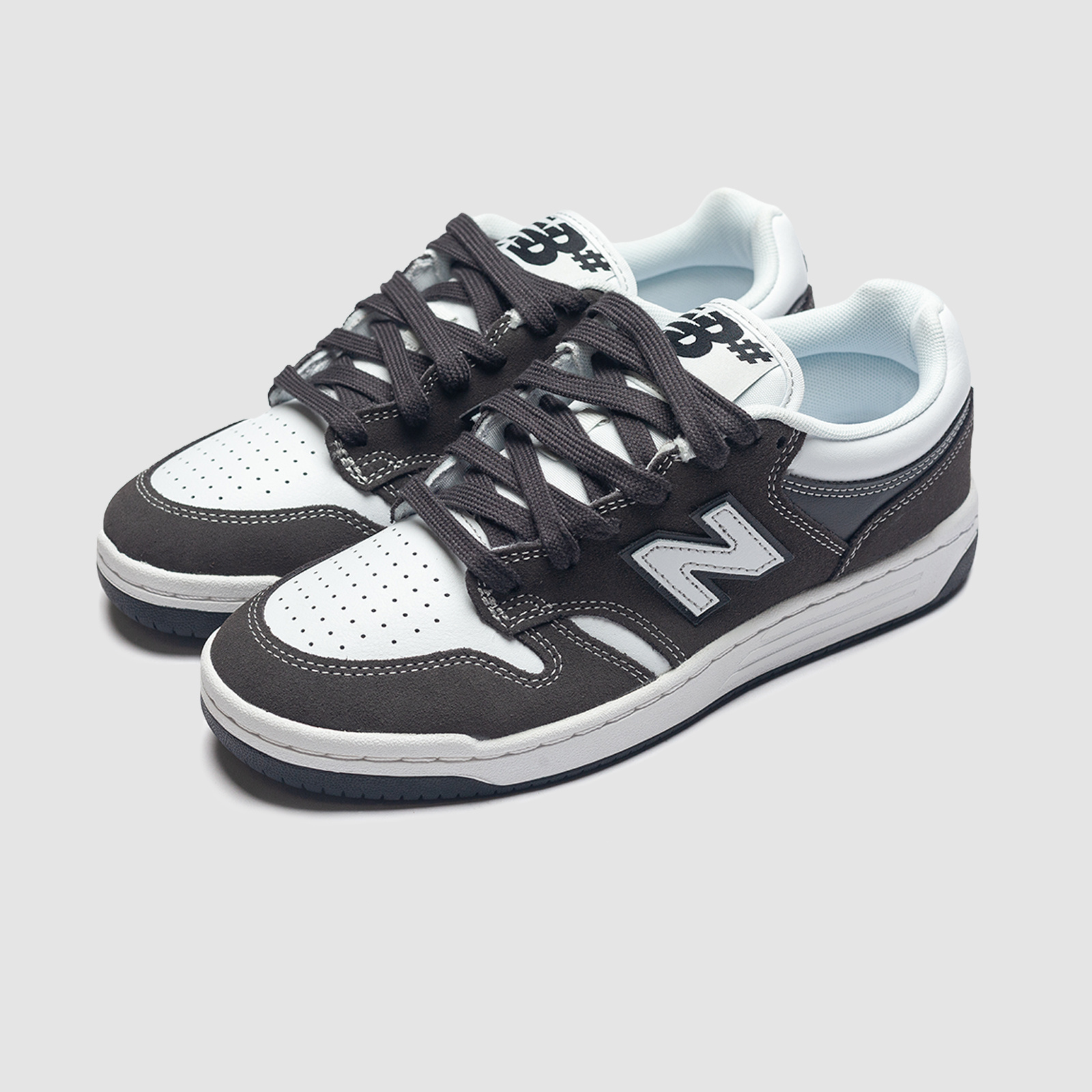 New Balance Numeric 480 Dark Grey/White