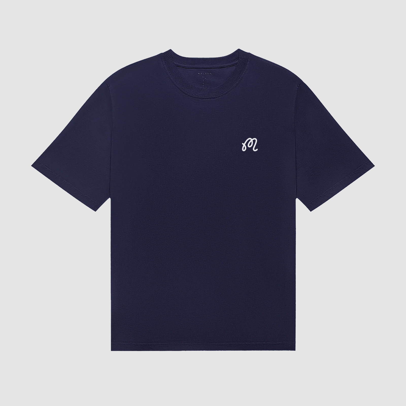 Malbon Golf Oakwood Tee Navy