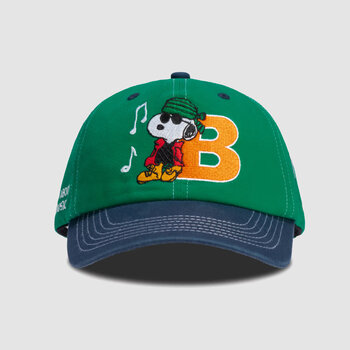 Butter Goods Music Snapback Washed Kelly Green