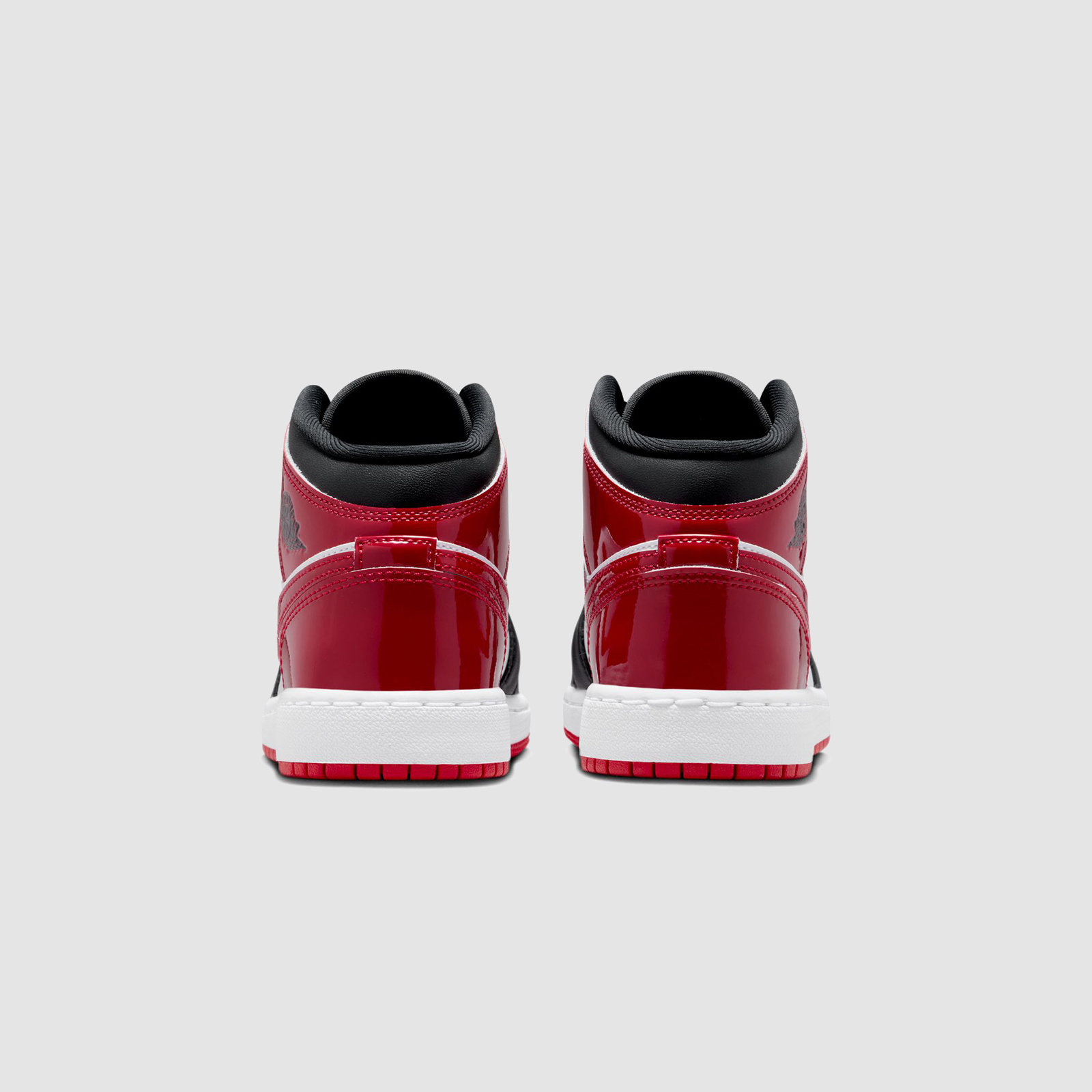 Jordan AJ1 Mid SE(GS) Black/Varsity Red