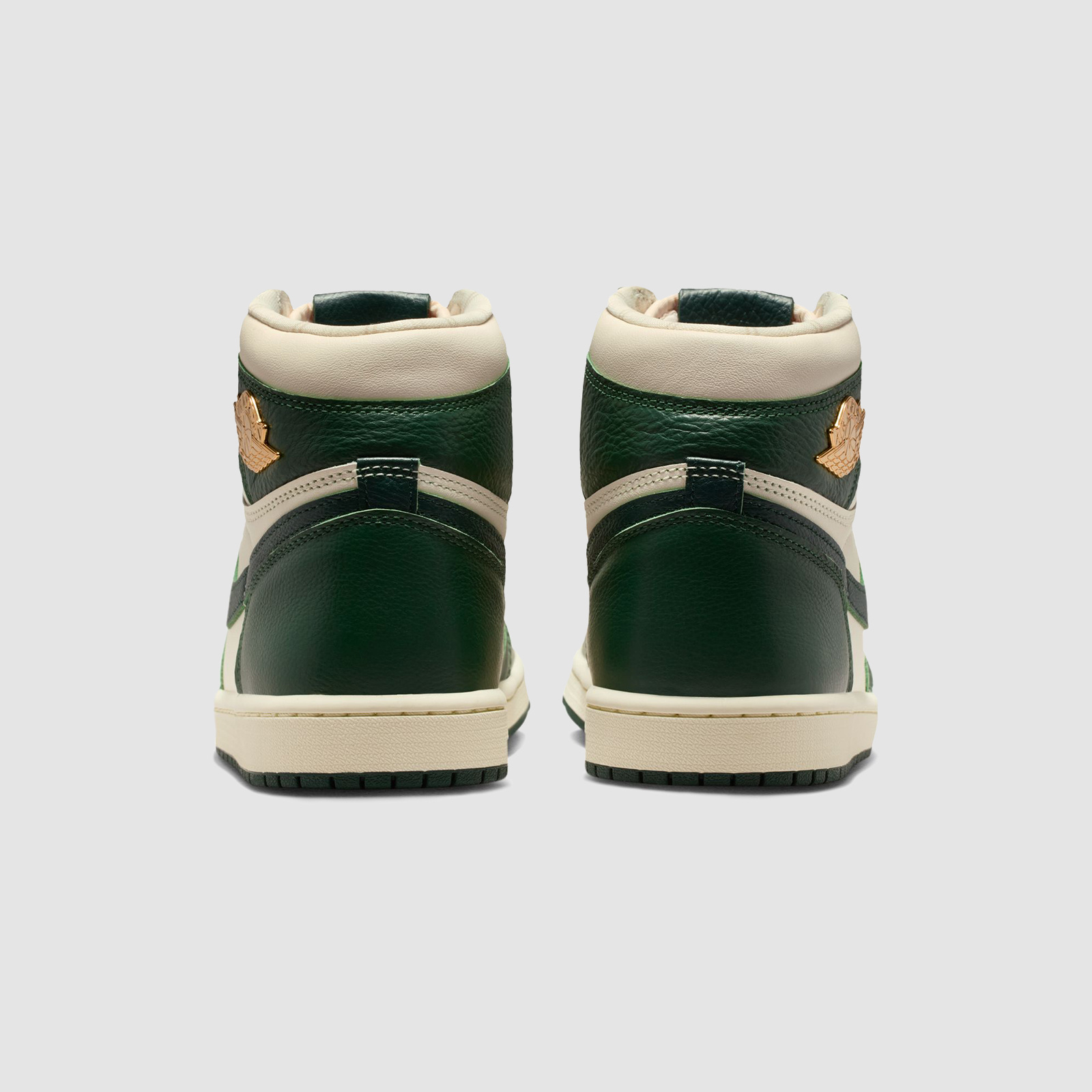 Jordan (W) AJ1 Retro High OG Pale Ivory/Pro Green
