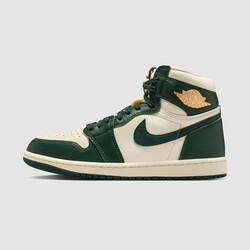 Jordan (W) AJ1 Retro High OG Pale Ivory/Pro Green