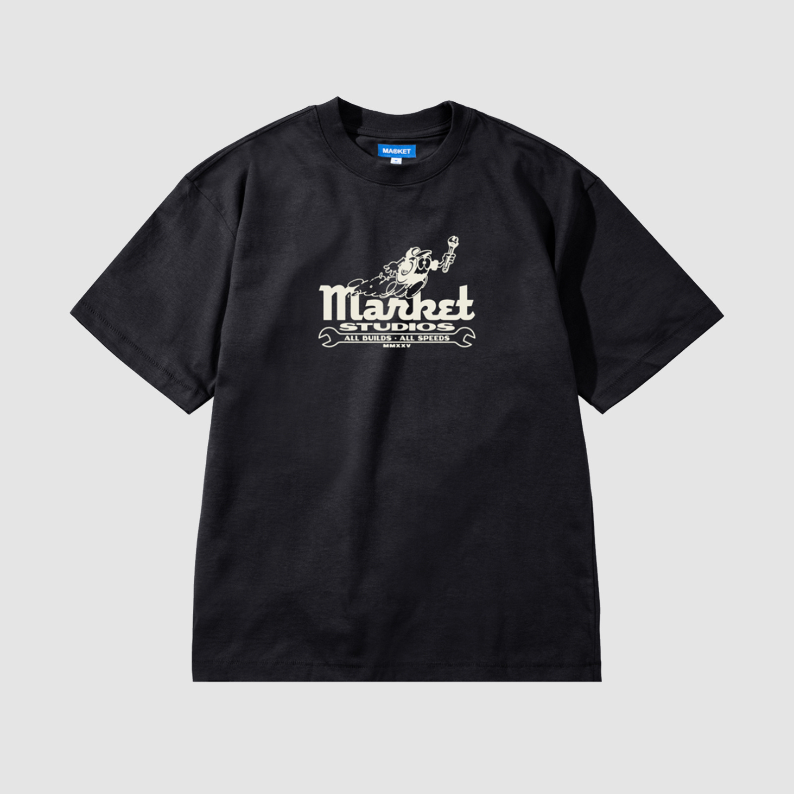 Market Speed & Quality T-Shirt Pirate Black