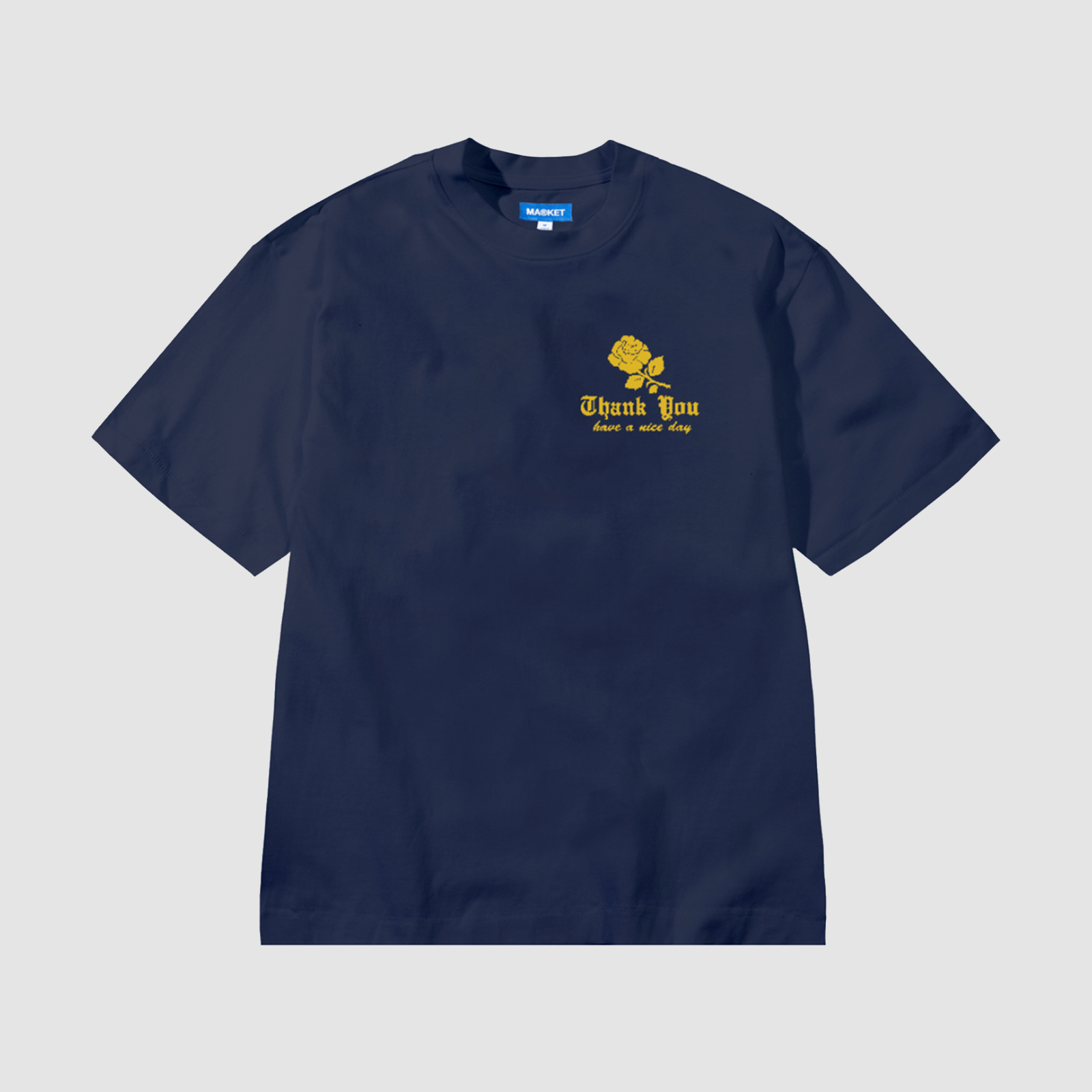 Market "Thank You" Needlepoint T-Shirt Naval Academy