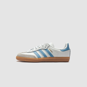 Adidas Samba OG Cloud White/Ash Blue/Gum (PS)