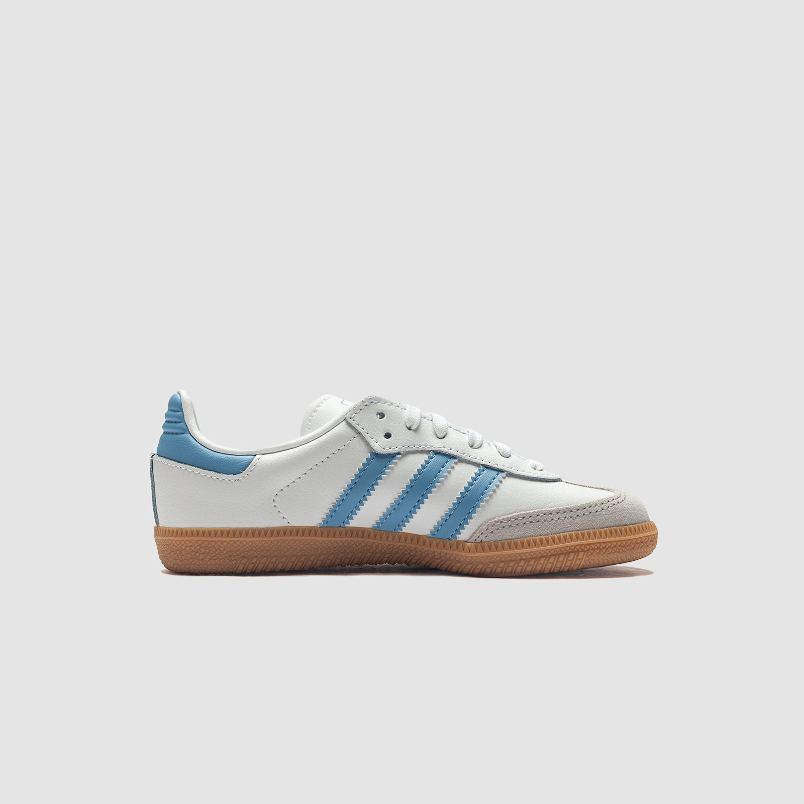 Adidas Samba OG Cloud White/Ash Blue /Gum (PS)