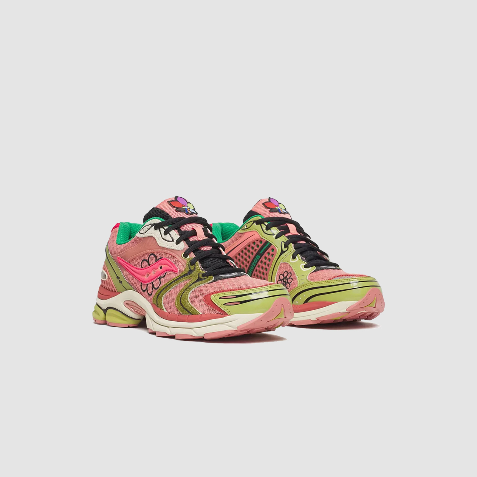 Saucony Pro Grid Triumph 4 Peach/Leaf