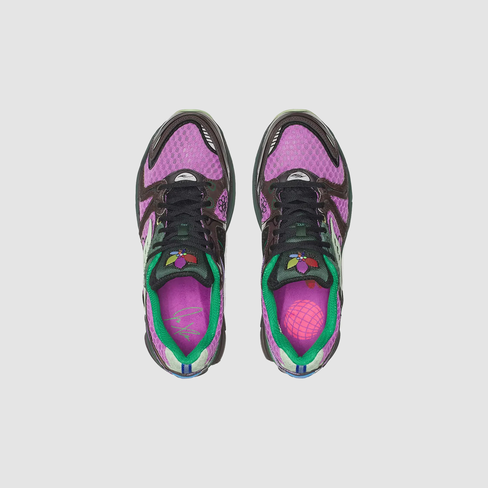 Saucony Pro Grid Triumph 4 Violet/Earth