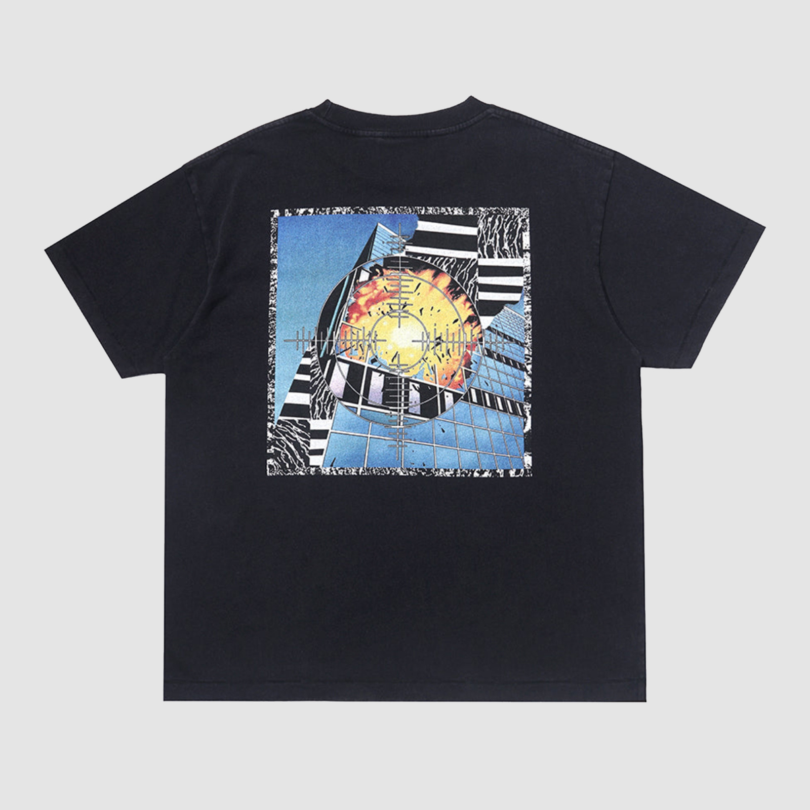 Devástates Pyro GFX Retro Pocket Tee Black