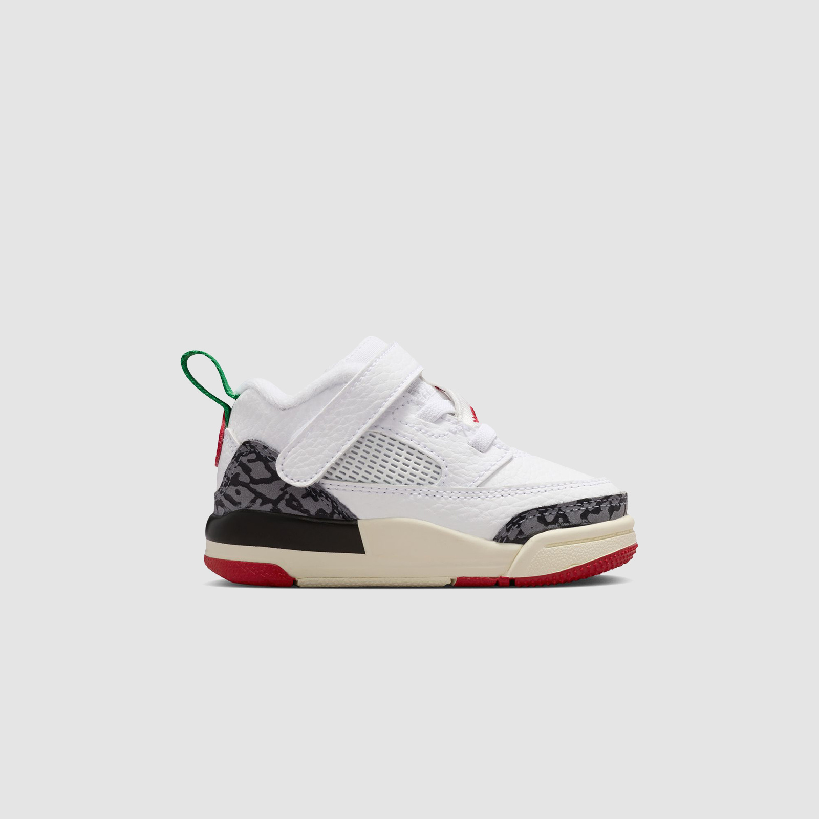 Jordan Spizike Low (TD) White/Varsity Red