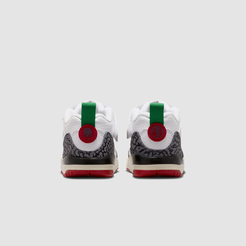 Jordan Spizike Low (TD) White/Varsity Red