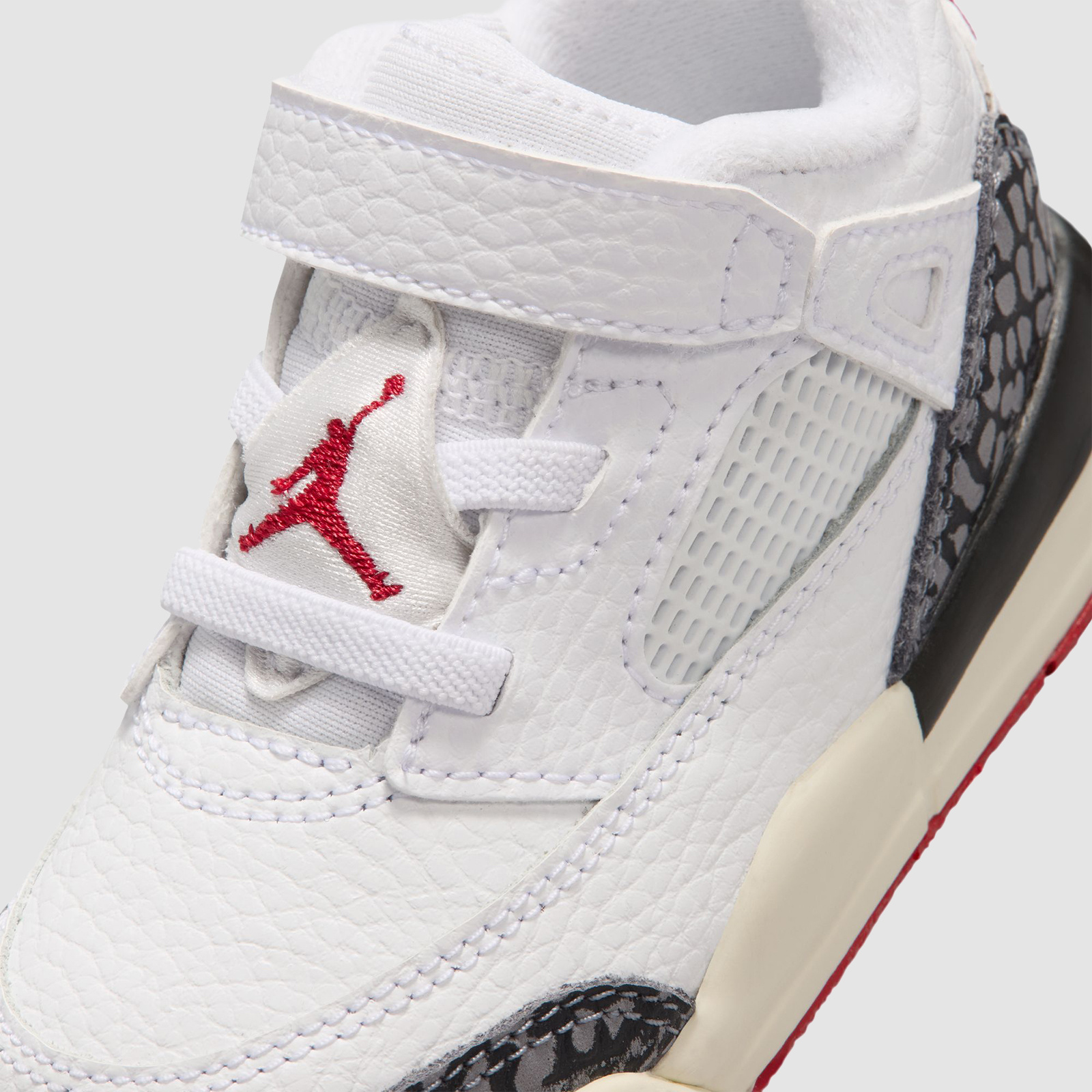 Jordan Spizike Low (TD) White/Varsity Red