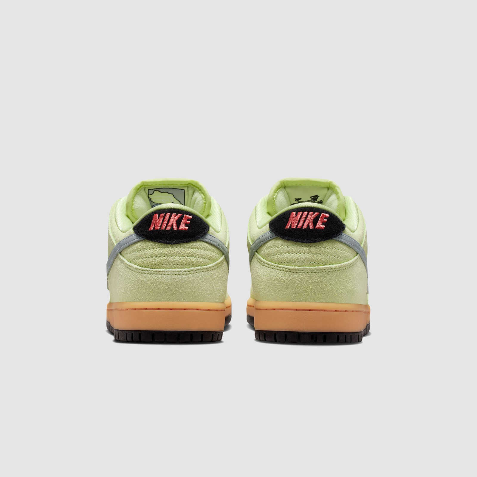 Nike SB Dunk Low Pro PRM Lt Liquid Lime/Wolf Grey