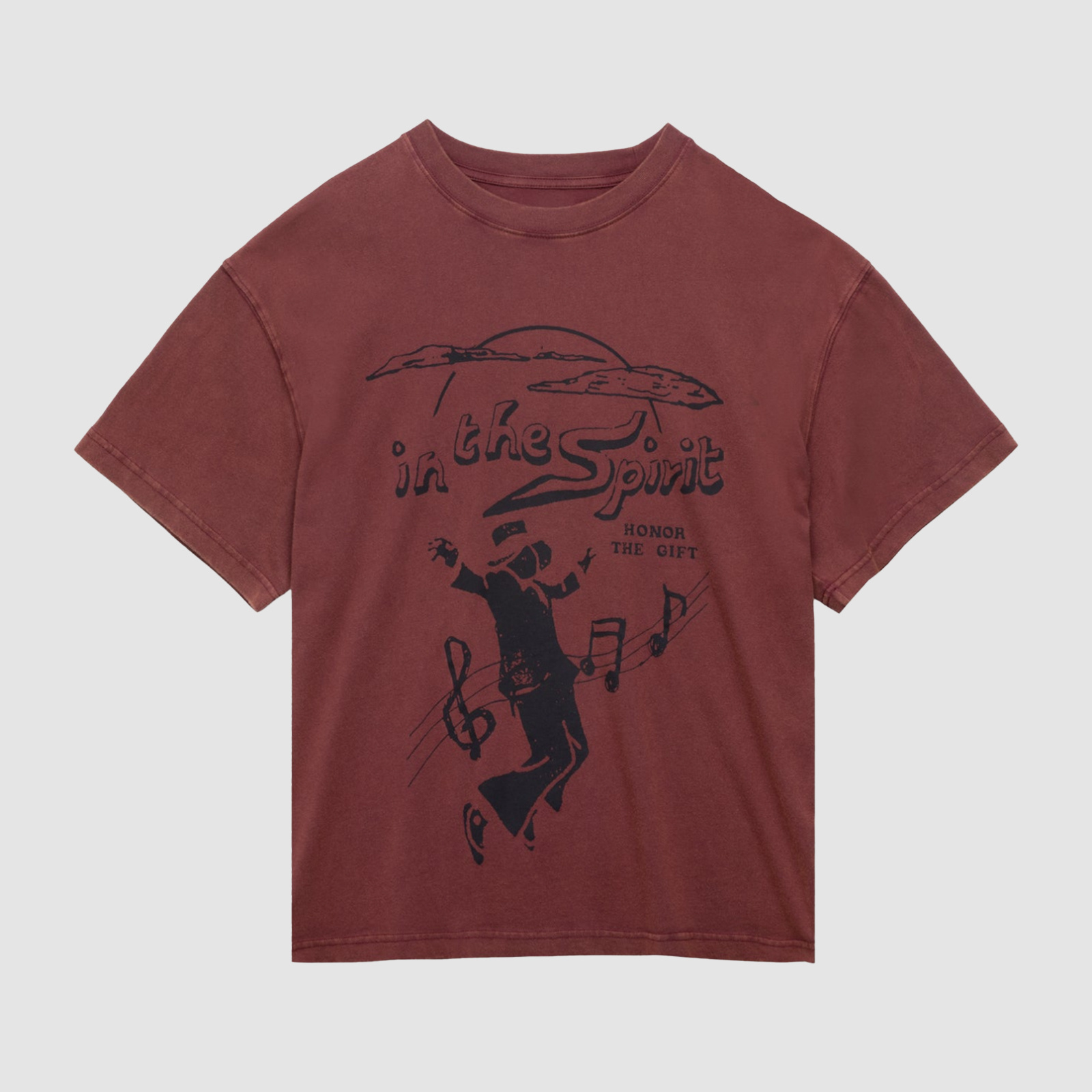 Honor The Gift. In The Spirit Tee Burgundy