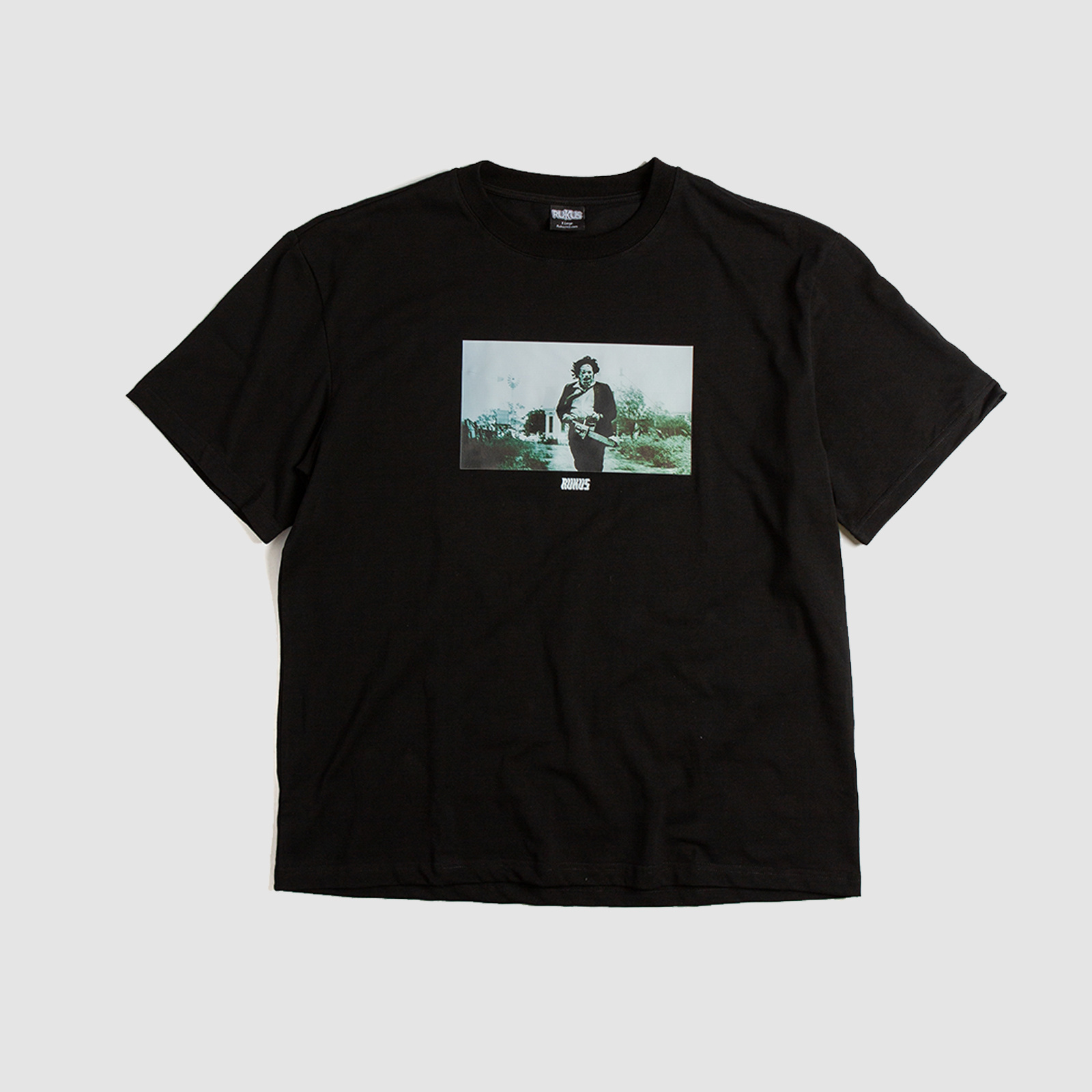 Rukus Chainsaw Tee Black