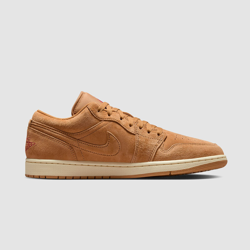 Jordan AJ1 Low SE Flax/Varsity Red