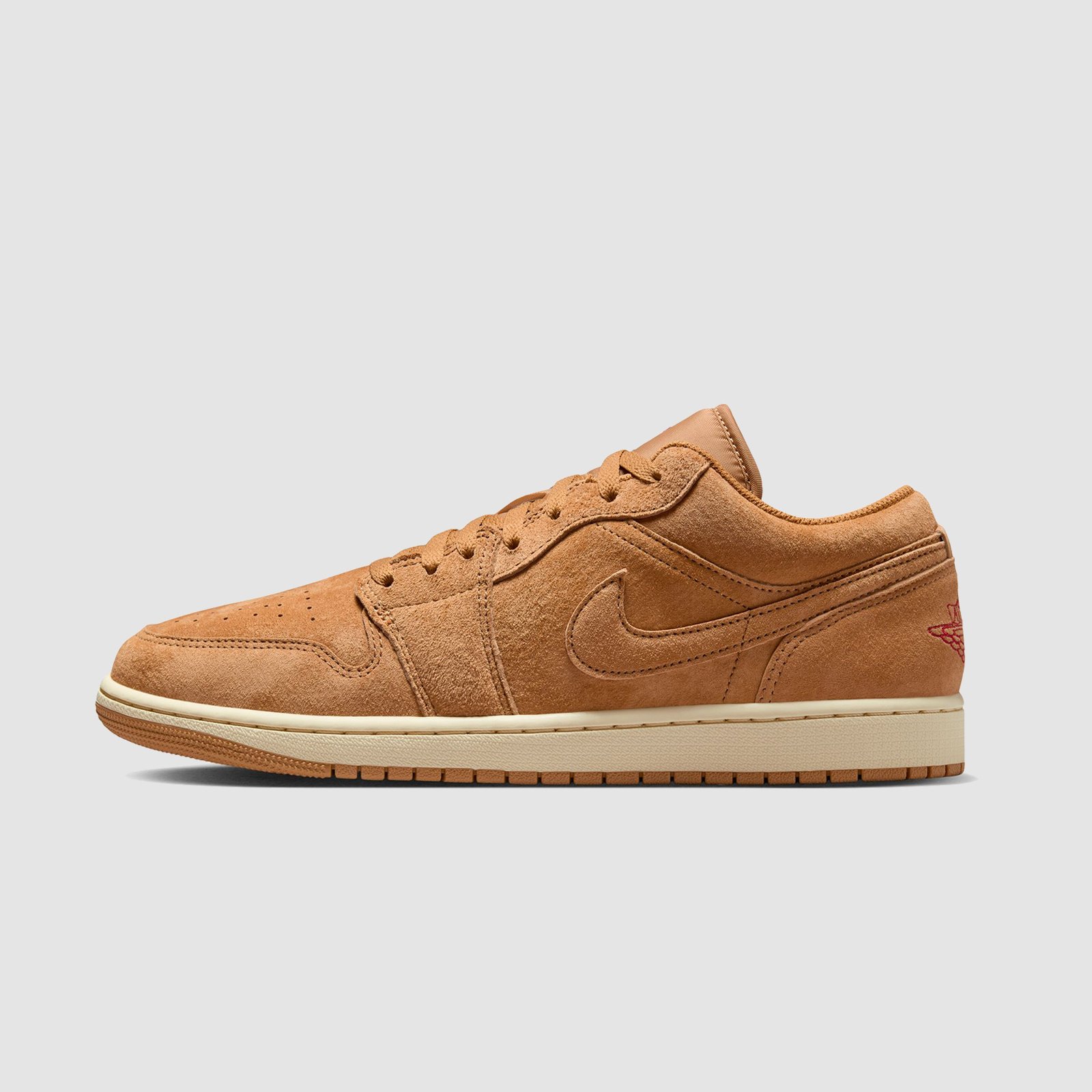 Jordan AJ1 Low SE Flax/Varsity Red