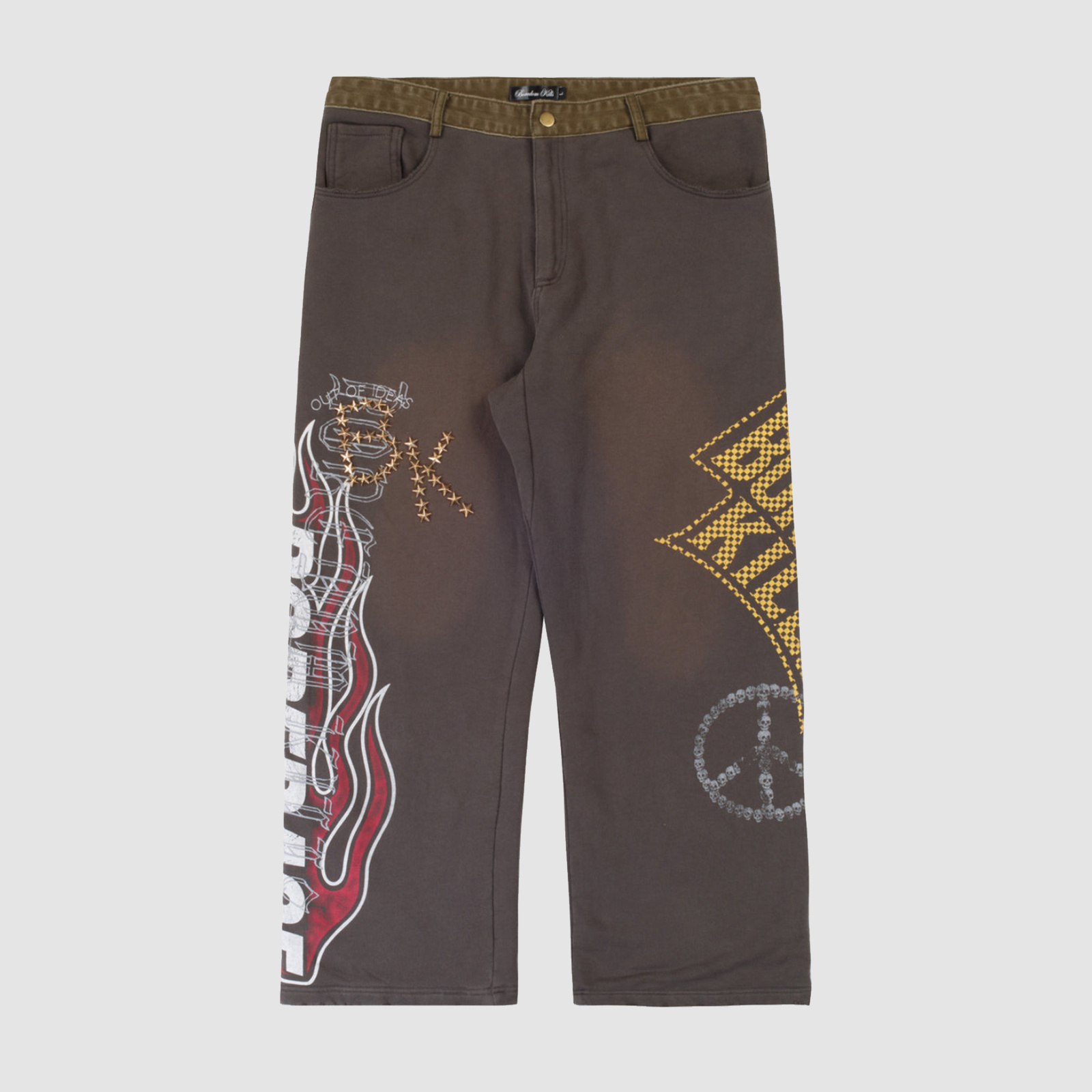 Boredom Kills Denim Sweats Grey