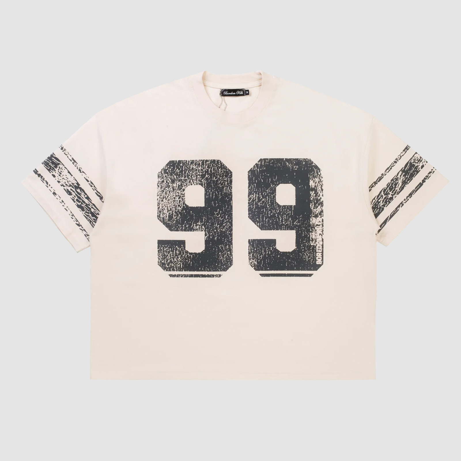 Boredom Kills Vintage Jersey Tee Beige