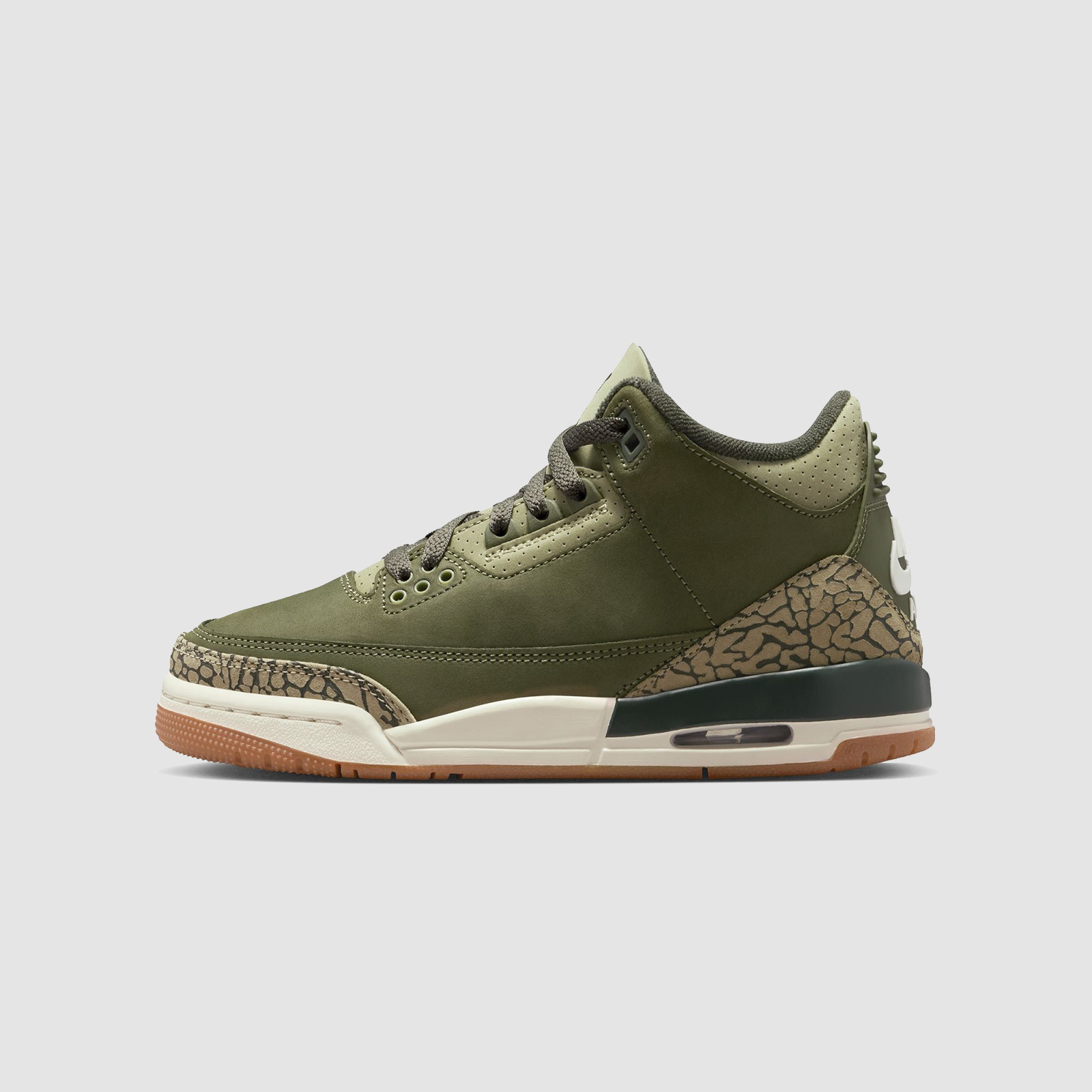 Jordan Air Jordan 3 Retro (GS) Medium Olive/Sequoia