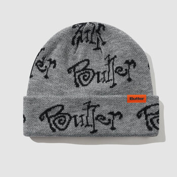 Butter Goods Sidewalk Beanie Ash