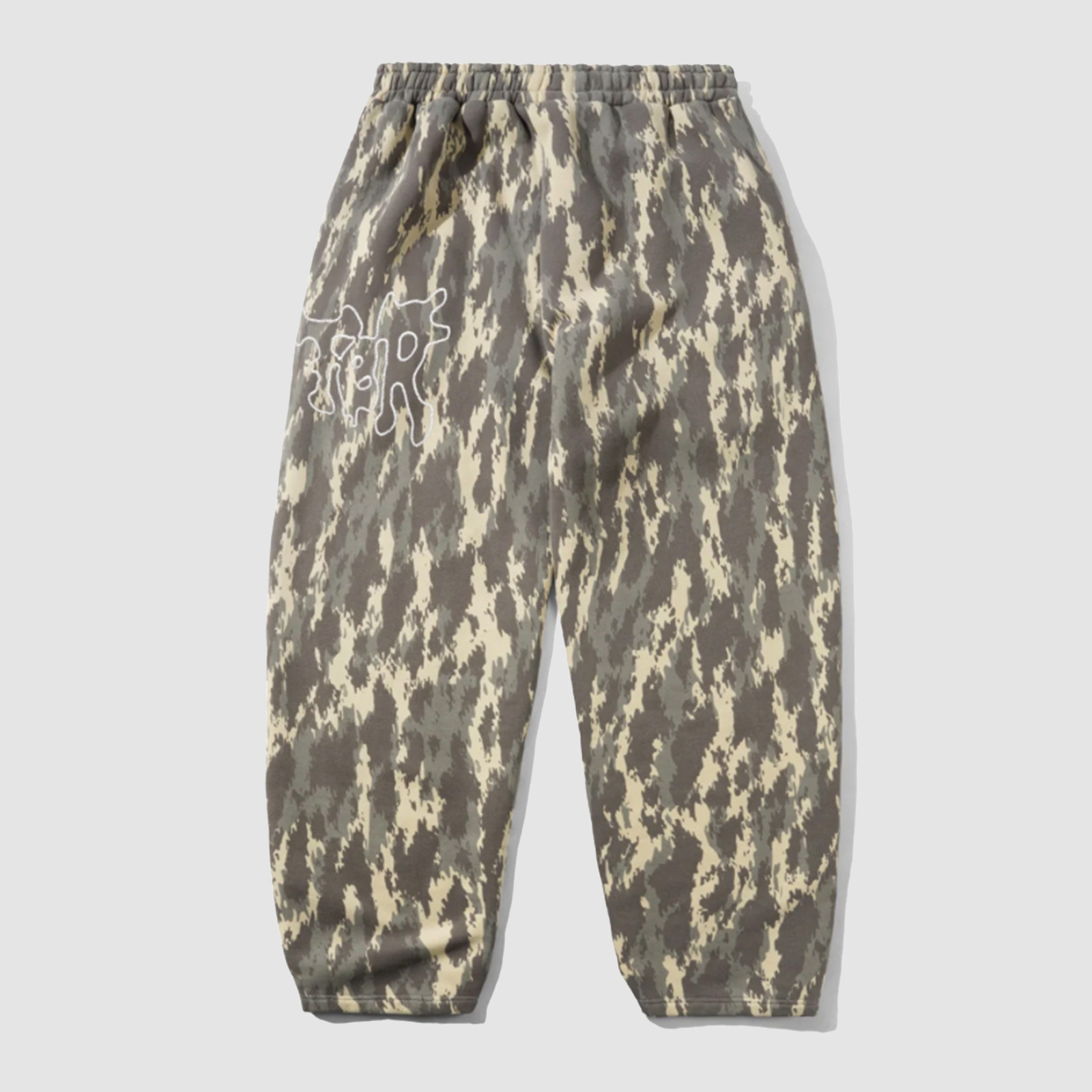 Butter Goods Blotch Fleece Pants Washed Camo