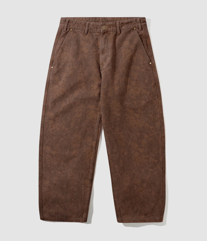 Butter Goods Work Pants Woods Camo - RUKUS