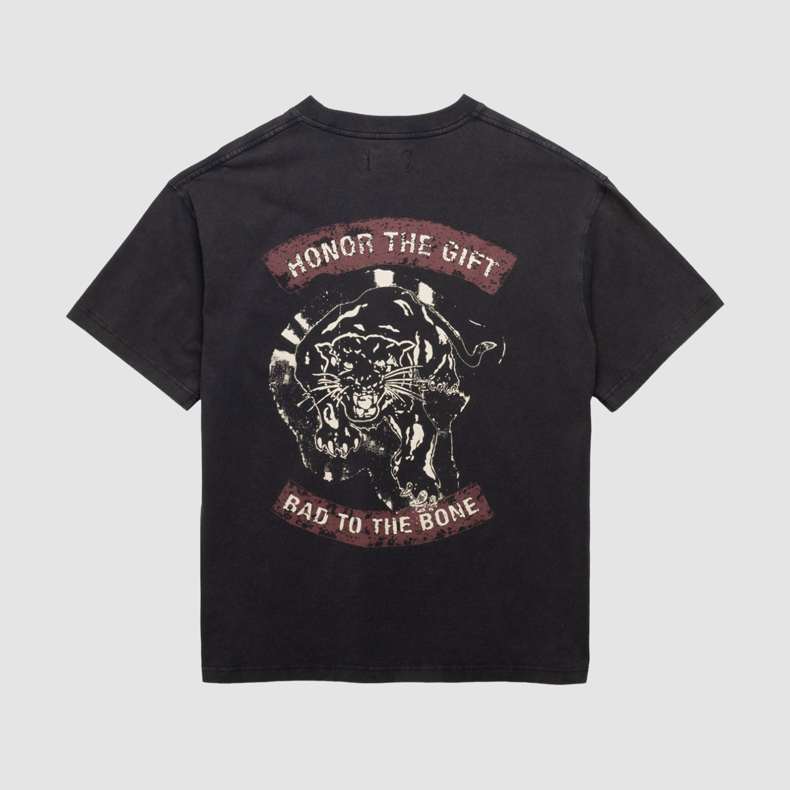 Honor The Gift. Bad To The Bone Tee Black