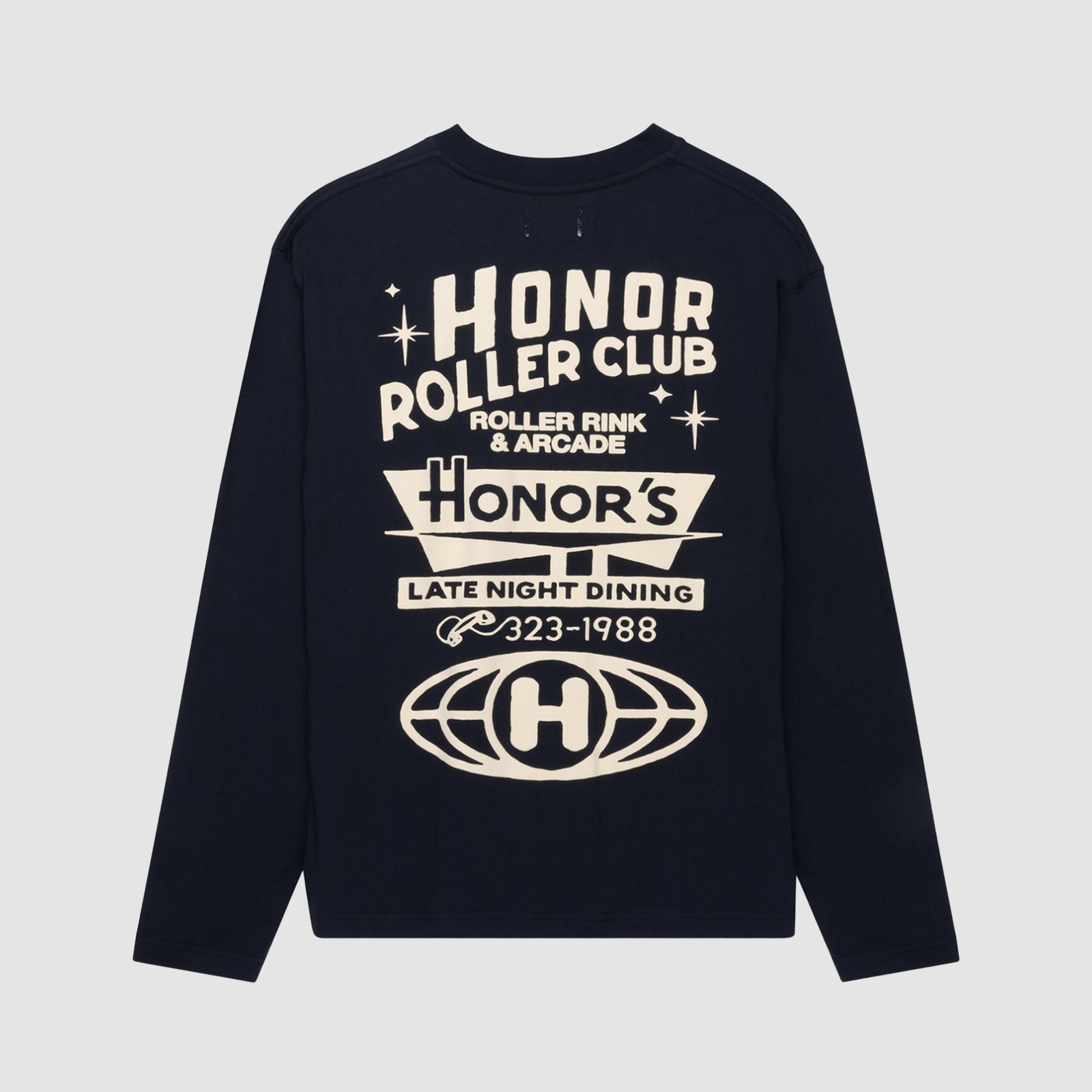 Honor The Gift. Late Night Dining Tee Black