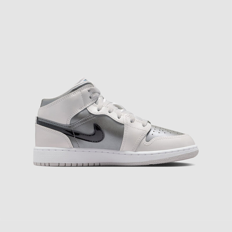Jordan Air Jordan 1 Mid SE Photon Dust/Blue Chill GS