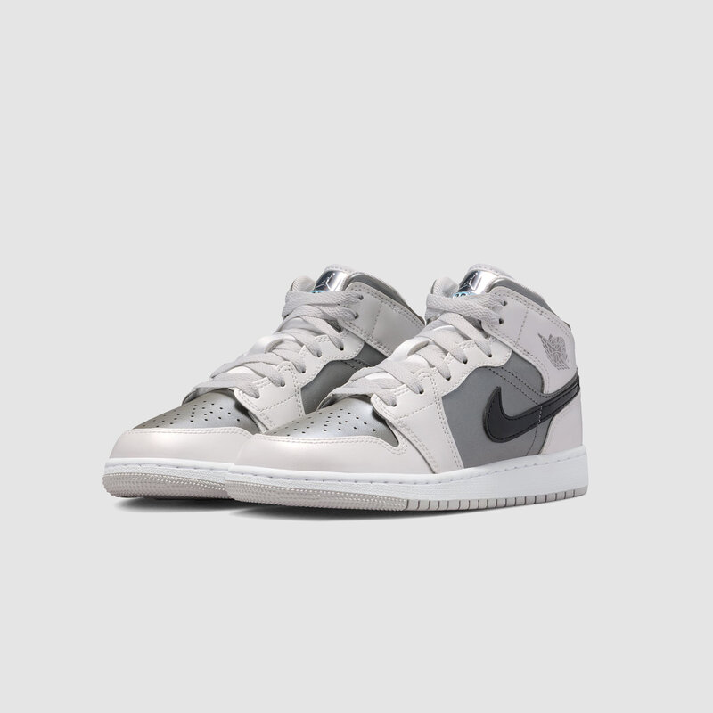 Jordan Air Jordan 1 Mid SE Photon Dust/Blue Chill GS